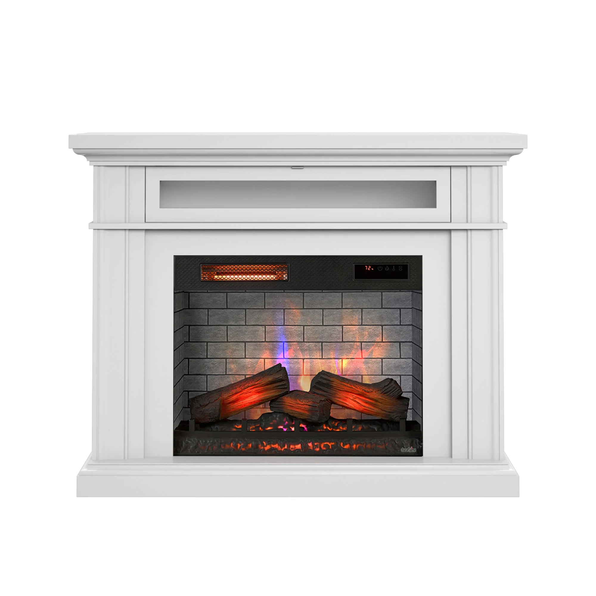 duraflame? 3D Flame Effect Electric Fireplace Wall Mantel
