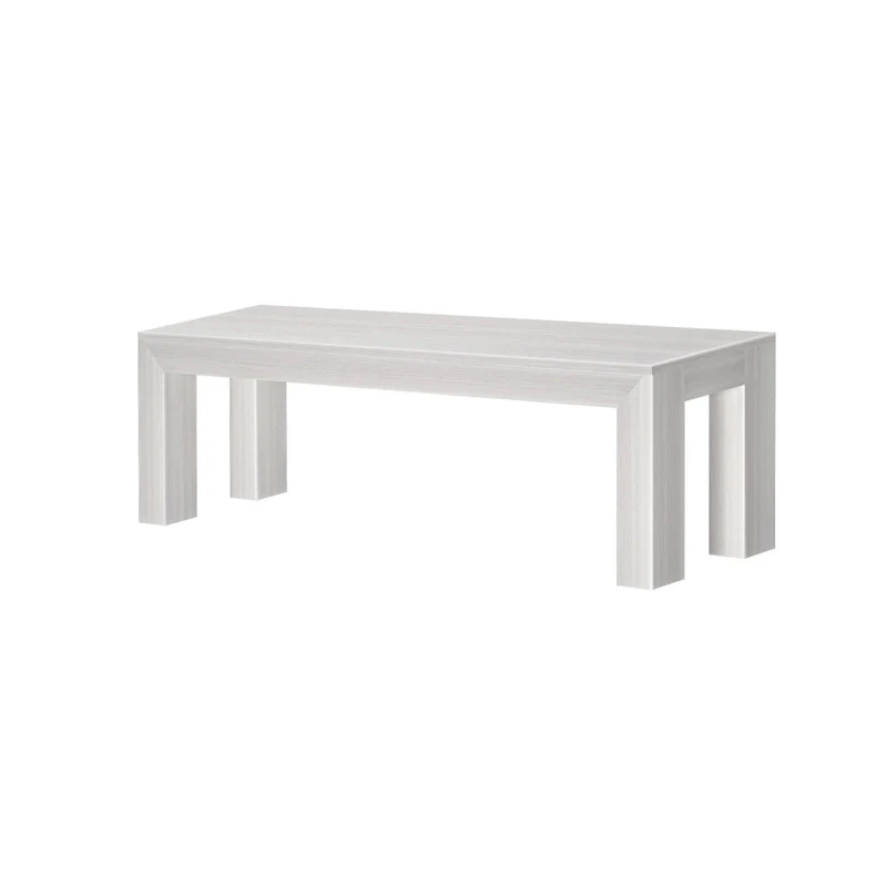 Plank and Beam Solid Wood Modern Dining Bench - 61