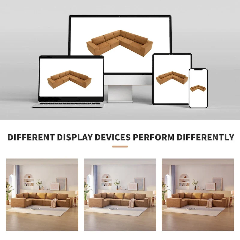 Modular L Shaped Sectional Sofa