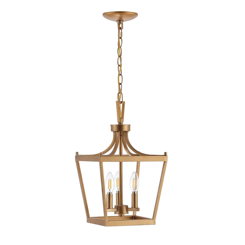 SAFAVIEH Lighting Soka 3-light Pendant - 10 x10 x21-93  - 10Wx10Dx93H