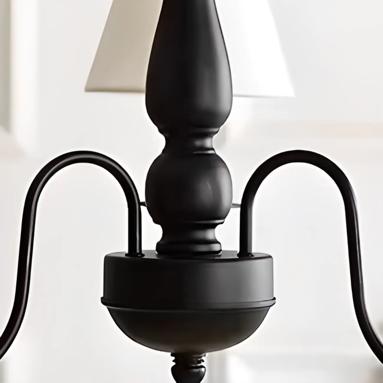 3-8 Lights Modern Classic Metal and Fabric Chandelier Light