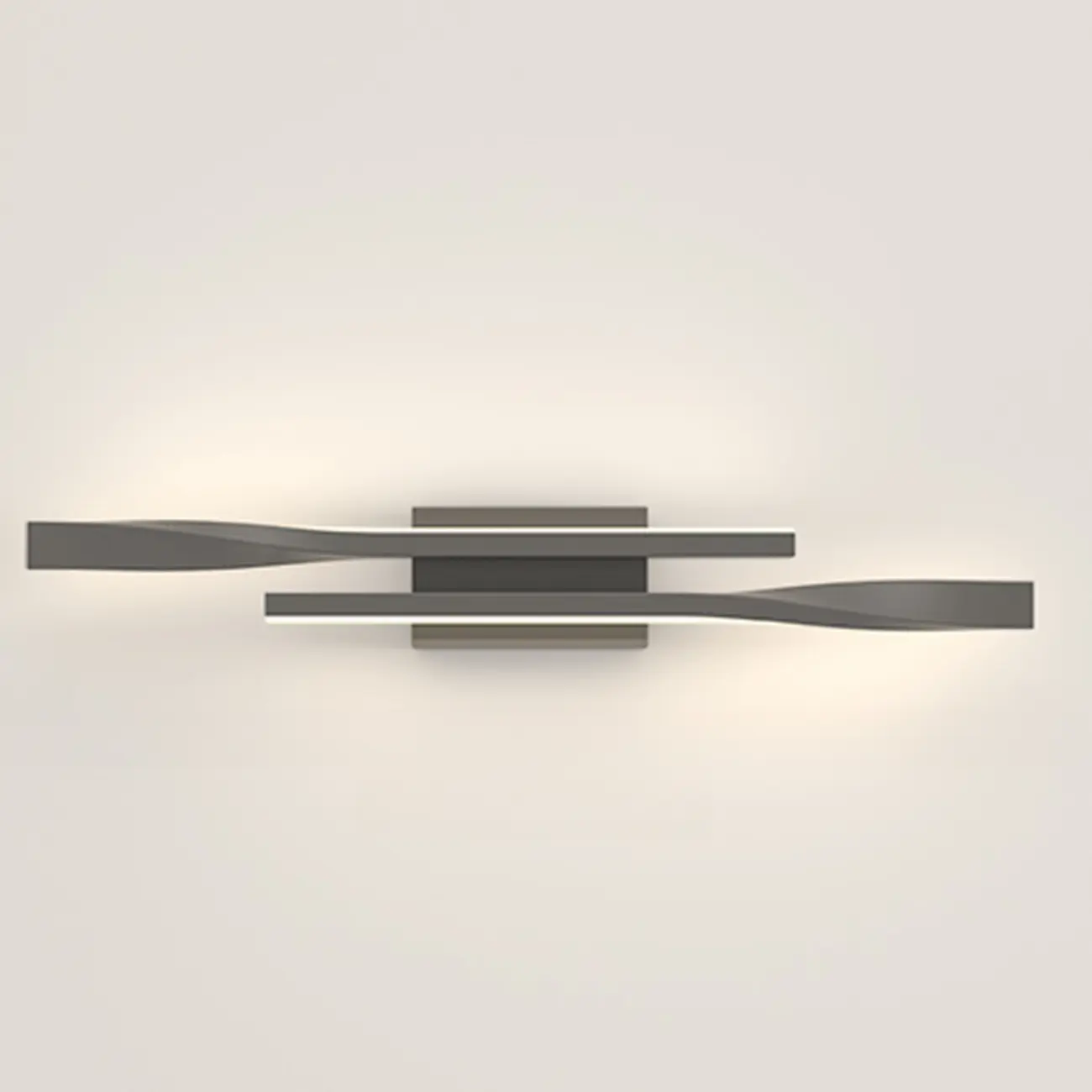 Modern Linear Wall Sconce with Silica Gel Shade