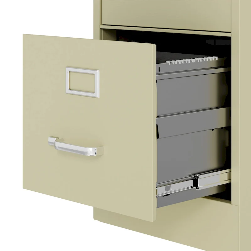 Hirsh 22-in Deep 3 Drawer, Letter Width, Vertical File Cabinet