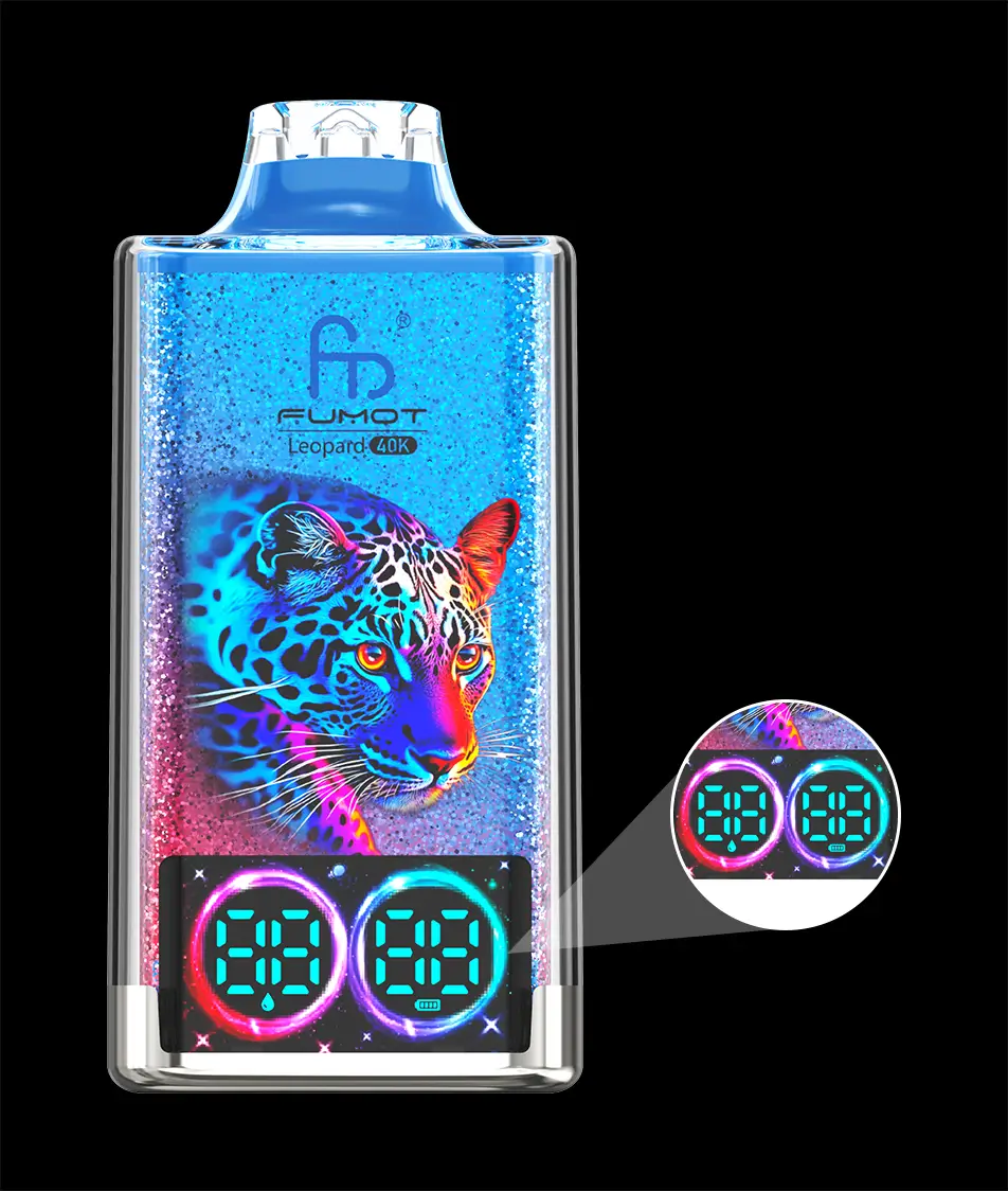 Fumot Leopard 40K LED-Indikator mit E-Liquid- und Akkustandsanzeige