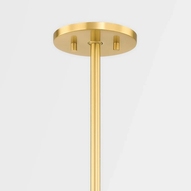 Whitley 1 Light Large Pendant - Aged Brass