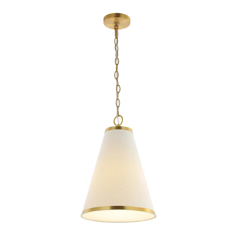 SAFAVIEH Lighting Utta 12-inch Pendant - 12  W x 12  D x 21-93  H - Gold - 12Wx12Dx93H