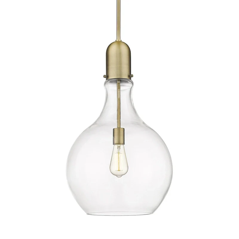 Innovations Lighting 492-1S-23-14 Amherst Pendant Amherst 14  Wide