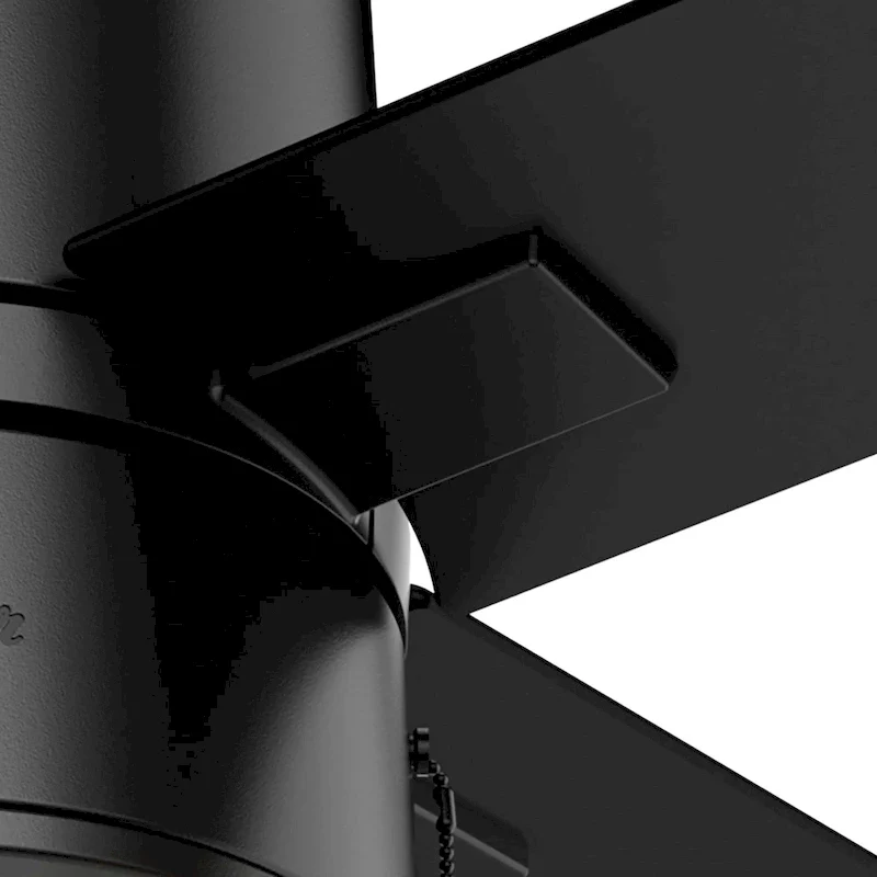 Hunter 52  Beck Ceiling Fan with LED Light Kit and Pull Chain - Transitional, Modern, Industrial, Farmhouse