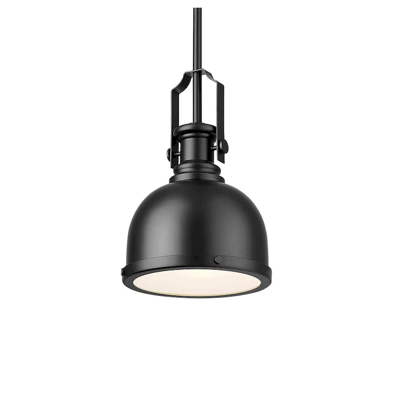 Z-Lite Melange Single Light 8  Wide Pendant