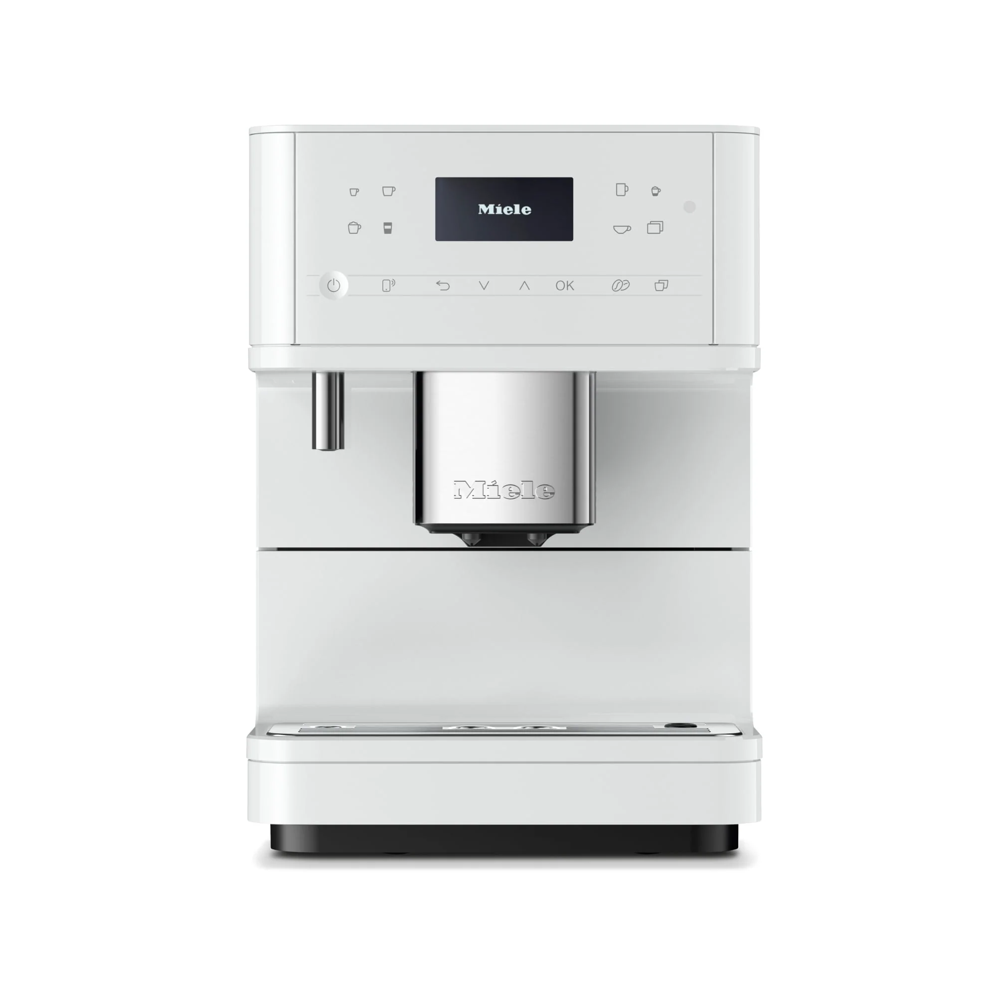 Miele CM 6160 MilkPerfection Countertop Coffee System- Lotus White