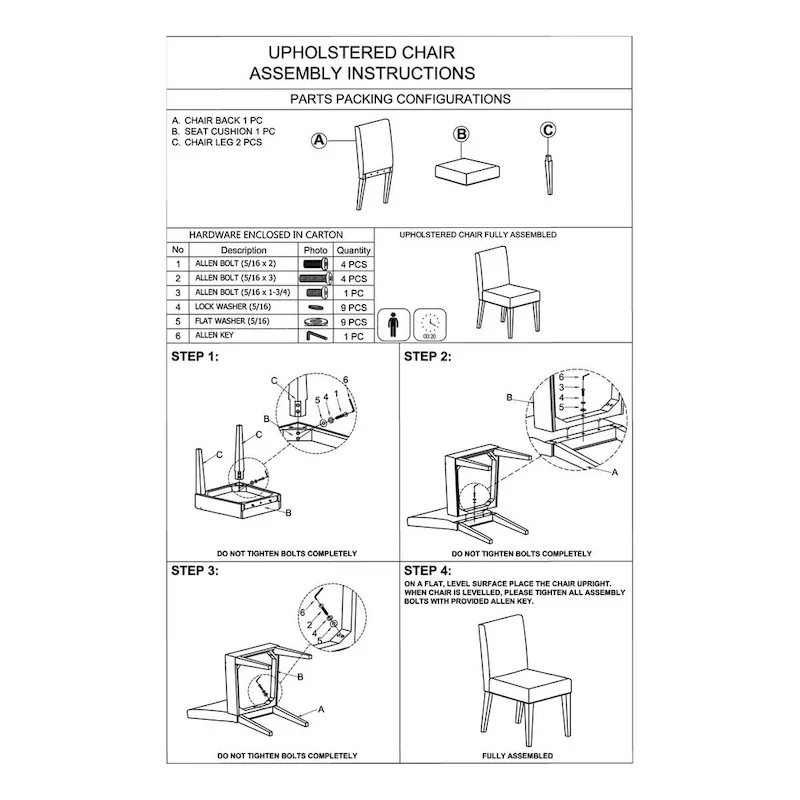Mod 19 Inch Parson Style Dining Chair, Rubberwood, Set of 2, Light Gray