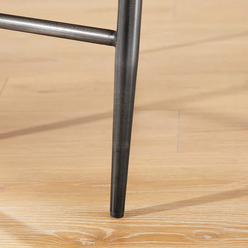 Art Leon Genuine Leather Accent Lounge Chair