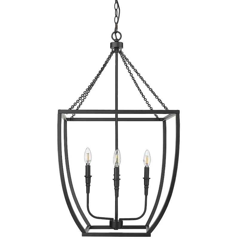 Millennium Lighting 13804 Kelsey 4 Light 20  Wide Taper Candle Pendant