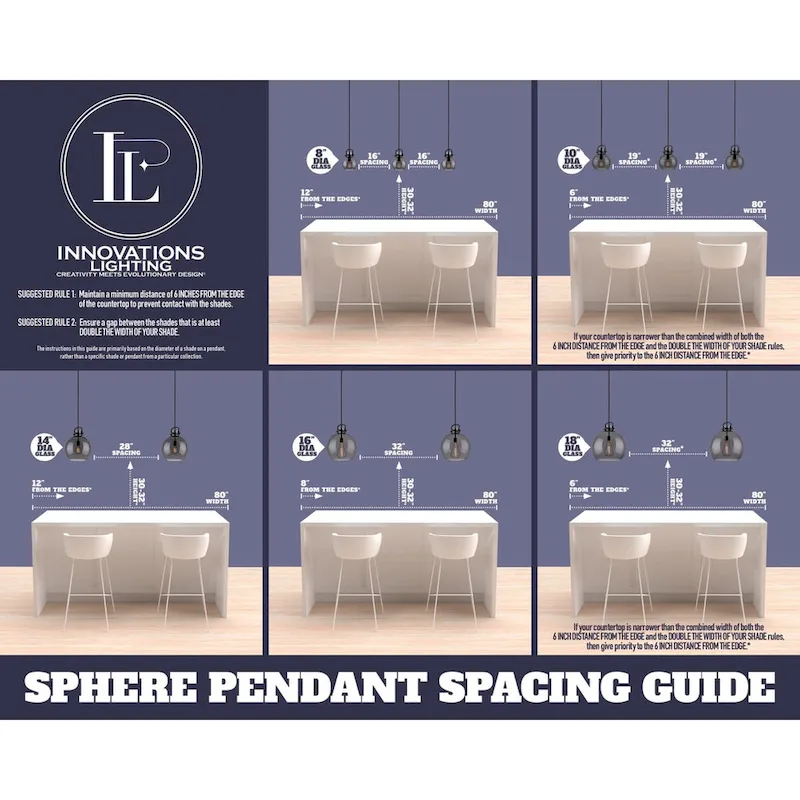 Innovations Lighting 492-1S-23-14 Amherst Pendant Amherst 14  Wide