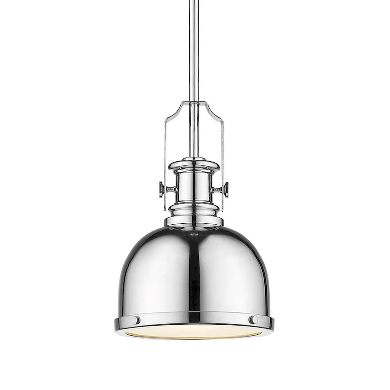 Z-Lite Melange Single Light 8  Wide Pendant