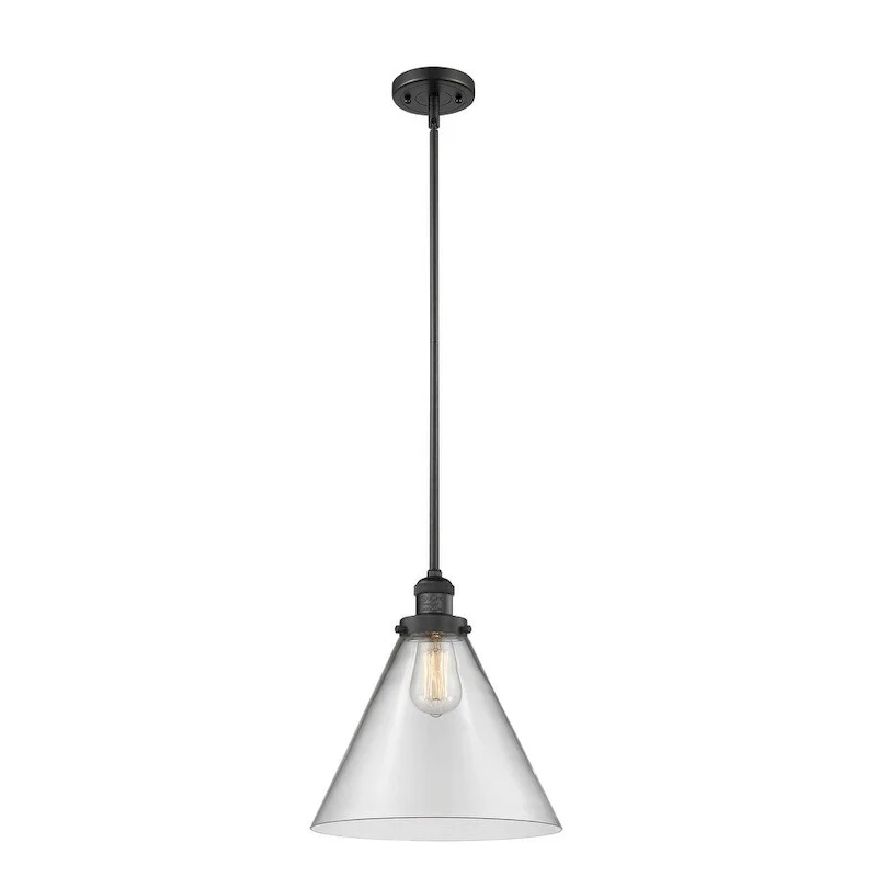 Innovations Lighting X-Large Cone Single Light 12  Wide Pendant with