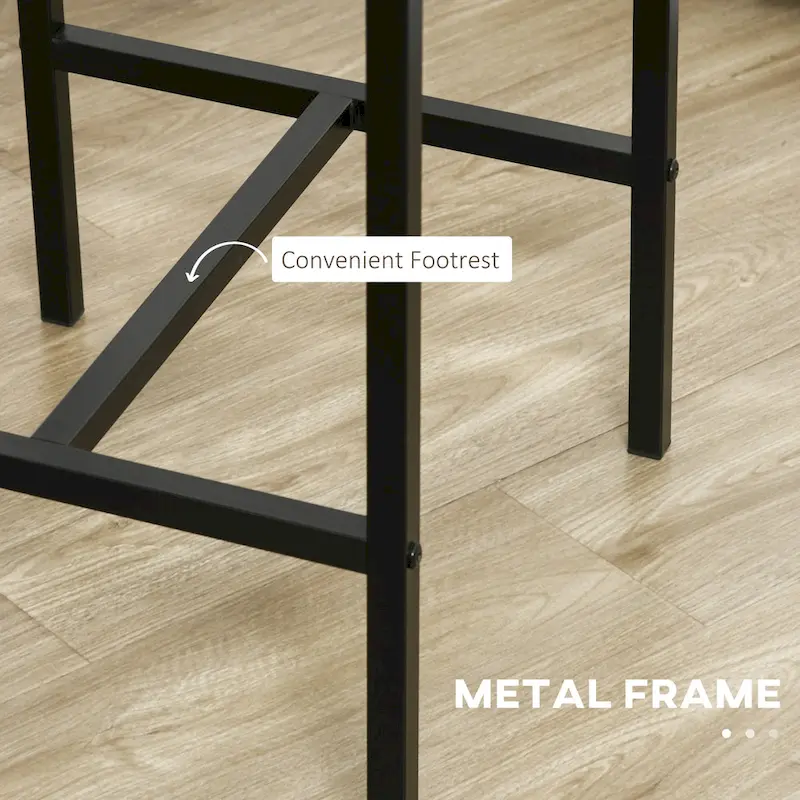 Carbon Loft Padrad Industrial Counter Height 3-piece Dining Set