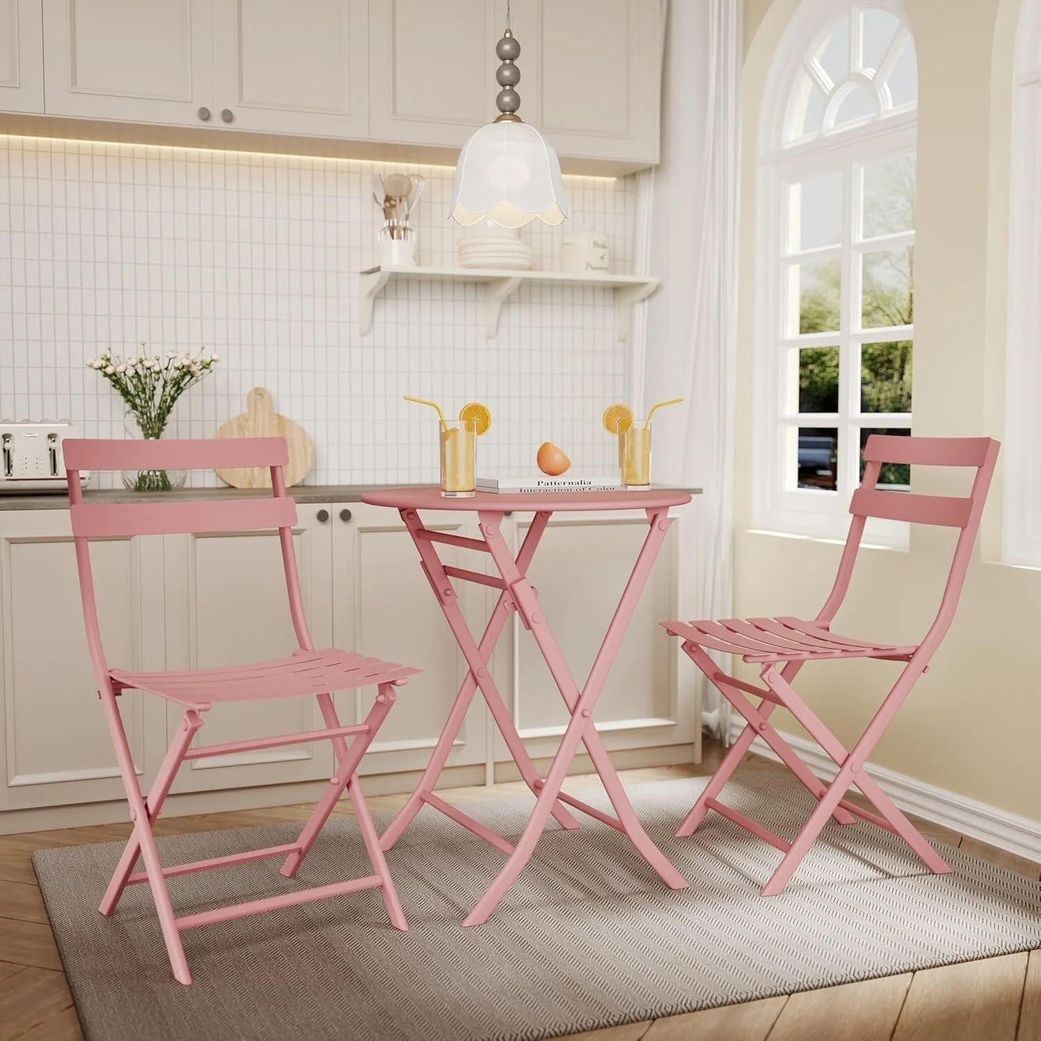 3 Pieces Patio Bistro Sets