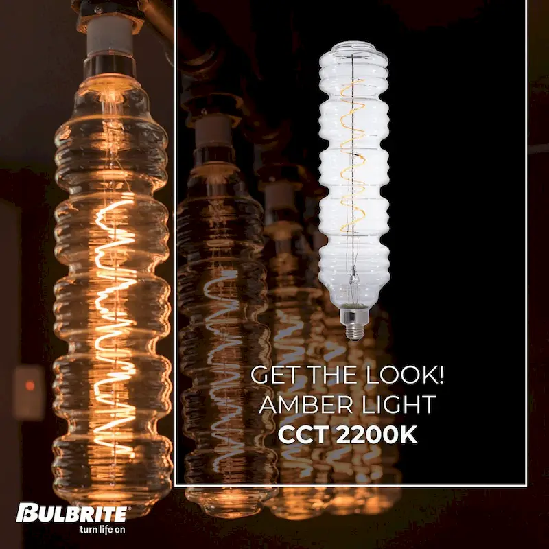 Bulbrite 4 Watt Grand Filaments Medium Dimmable (E26) LED Bulb - 200 Lumens, 2200K, and 95 CRI