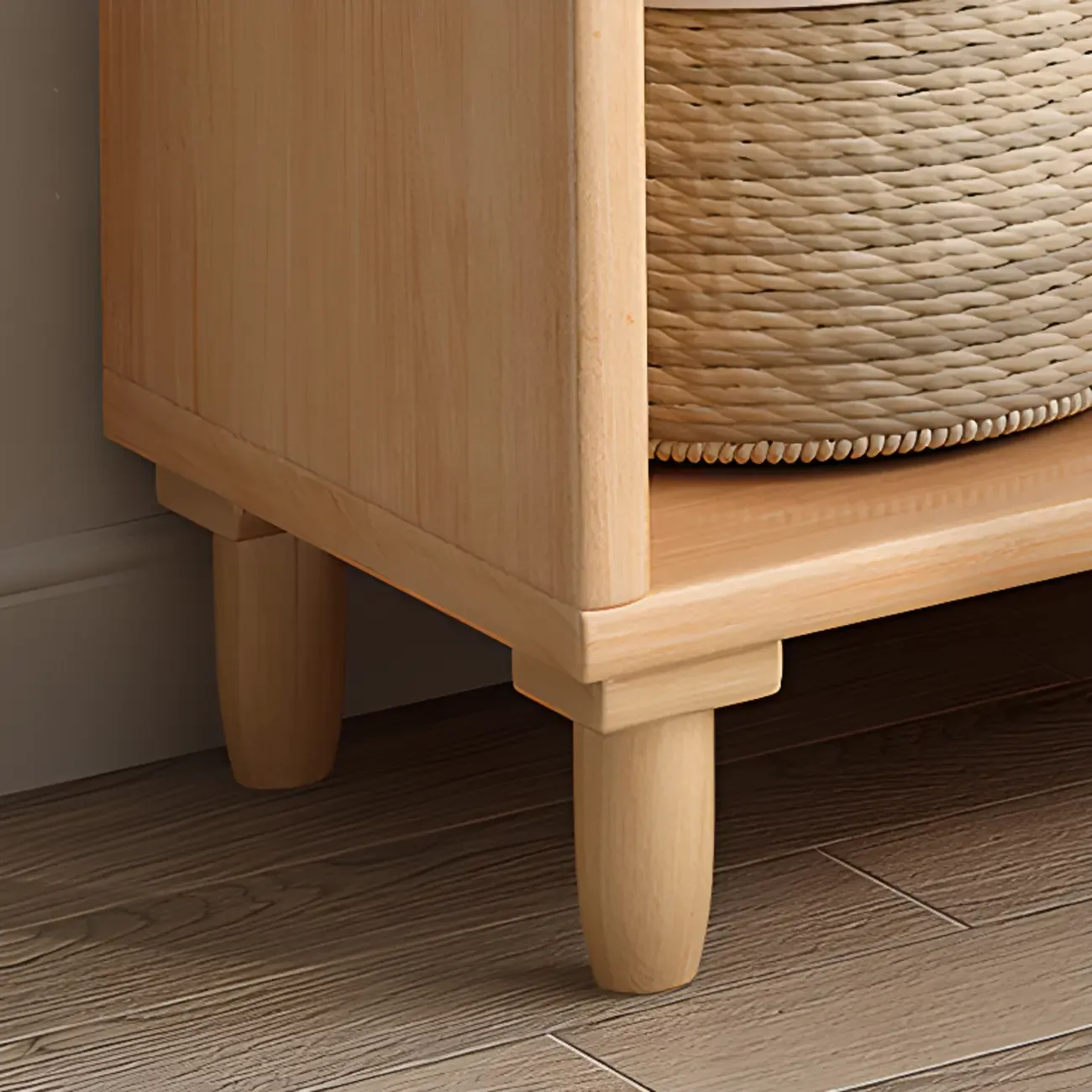 67 H Versatile 2 Drawers Open Back Wood Bookcase Shelf