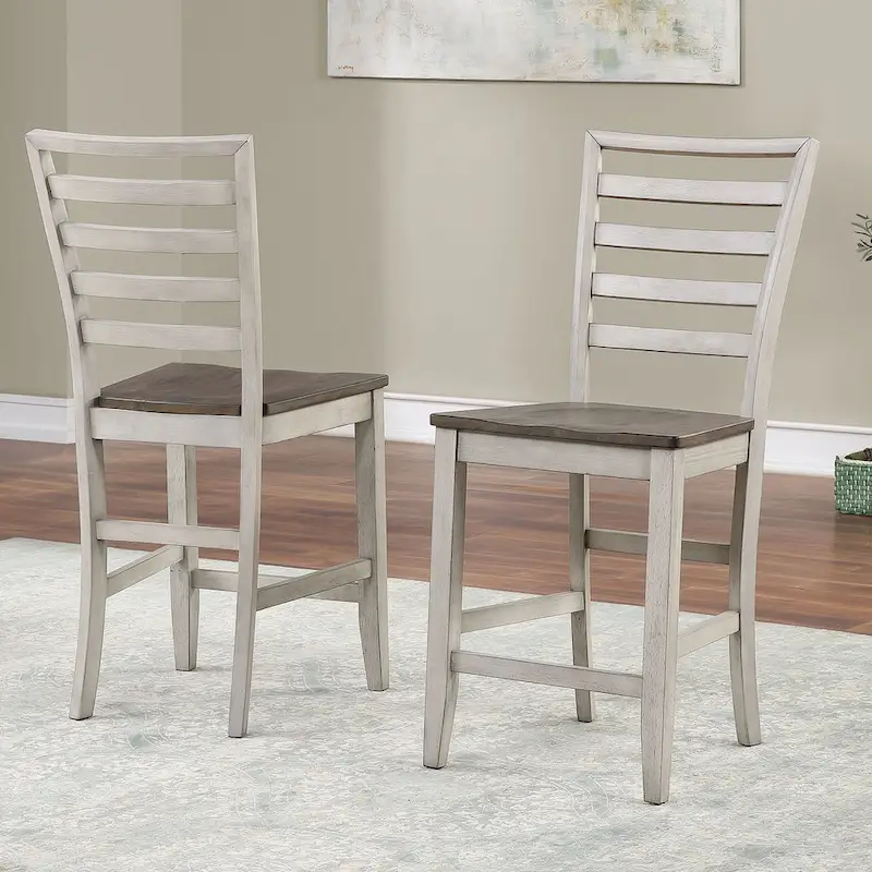 The Gray Barn Aldrich Two-tone 5-piece Counter Dining Set