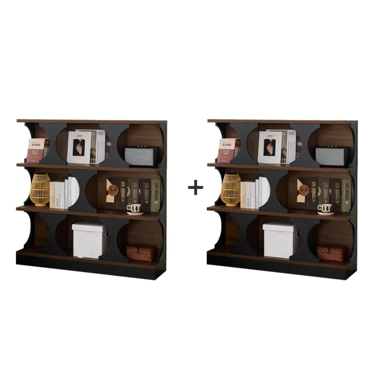 Wooden Cubitac Modern Display Cabinet with Shelves