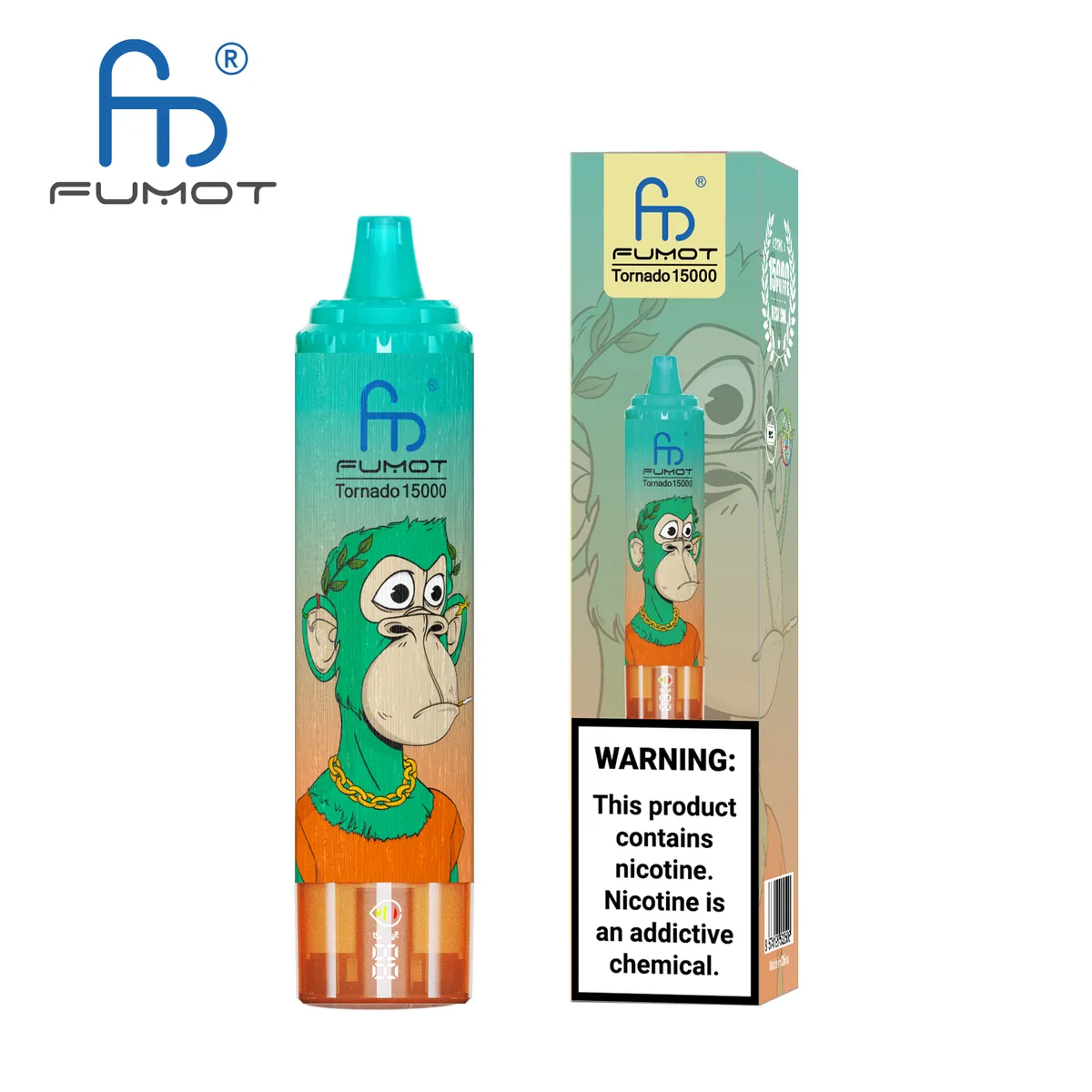 Fumot Tornado 15000 Triple Berry – Einweg-Vape mit Einzelverpackung