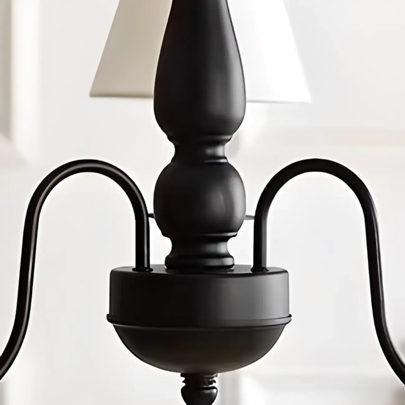 3-8 Lights Modern Classic Metal and Fabric Chandelier Light