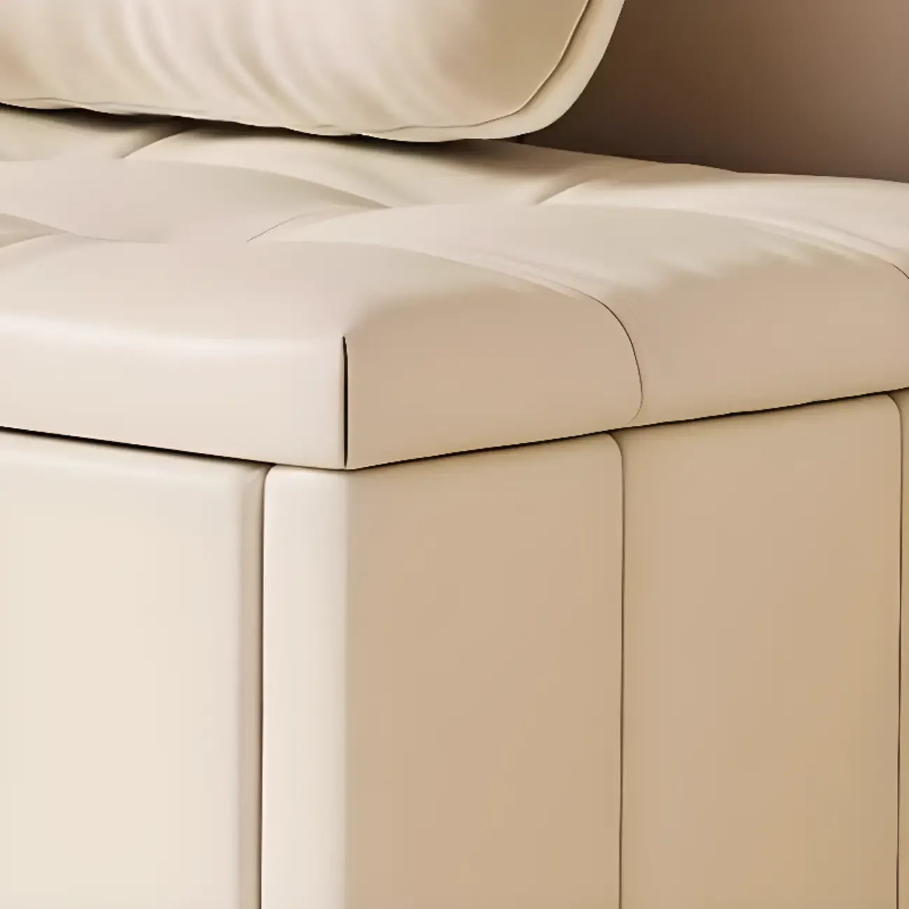 Adjustable Shelves Drop Front Wood Cushioned Shoe Bench