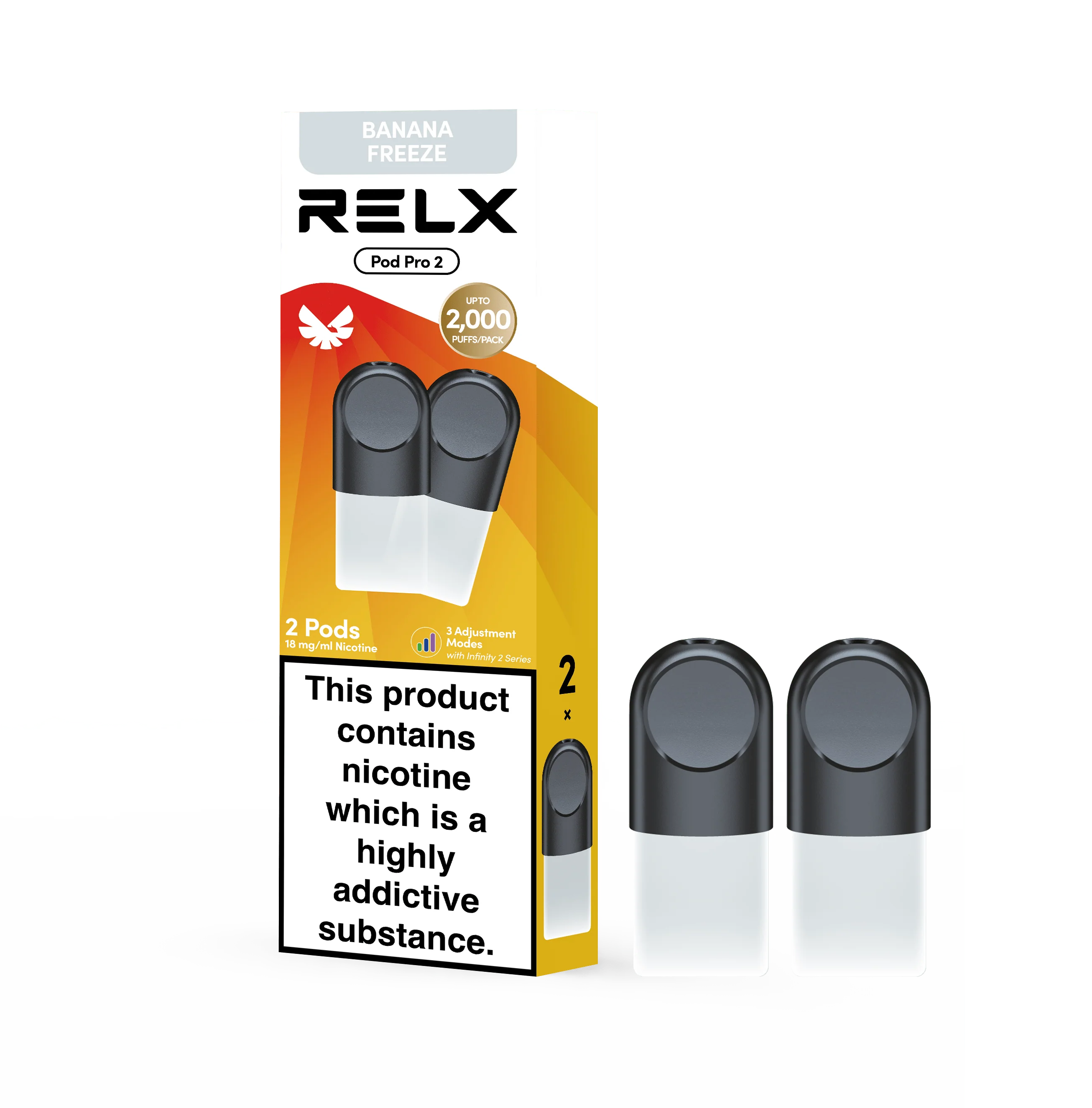 RELX Pod Pro Banana Freeze