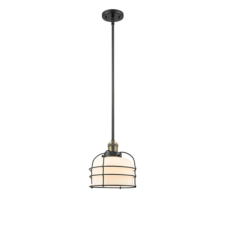 Innovations Lighting Bell Cage - 1 Light 9  Mini Pendant