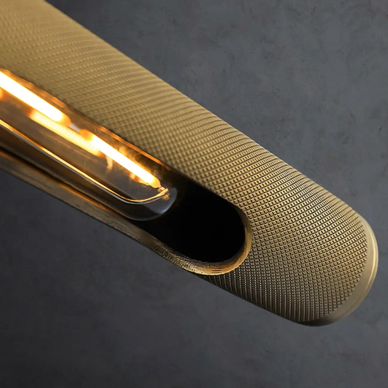 Modern Bathroom Black 2-Light Tube Vanity Light