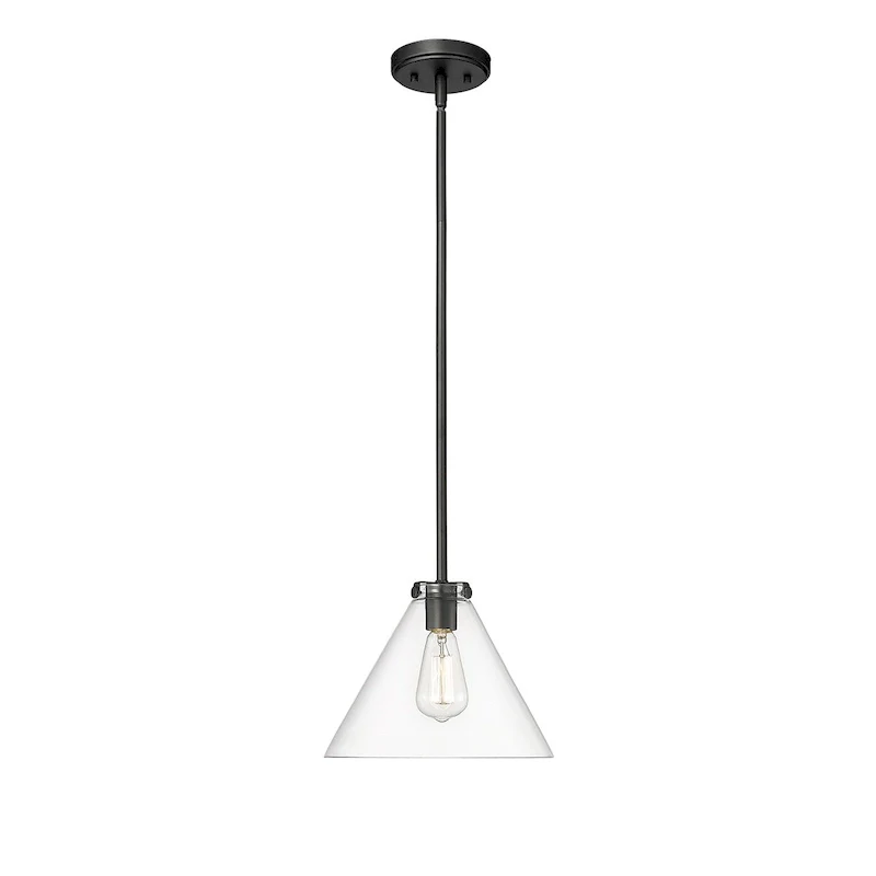 Millennium Lighting Aliza 1 Light Pendant with Clear Glass Shades