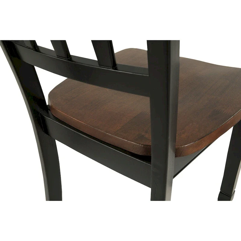 Signature Design by Ashley Owingsville Black/Brown 5-Piece Dining Package