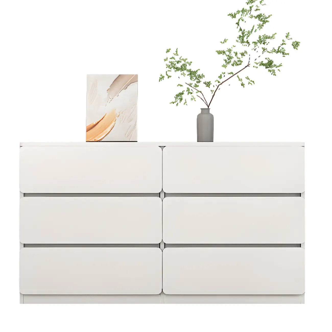 Artistic Rectangle Accent Chests with Free Standing Design