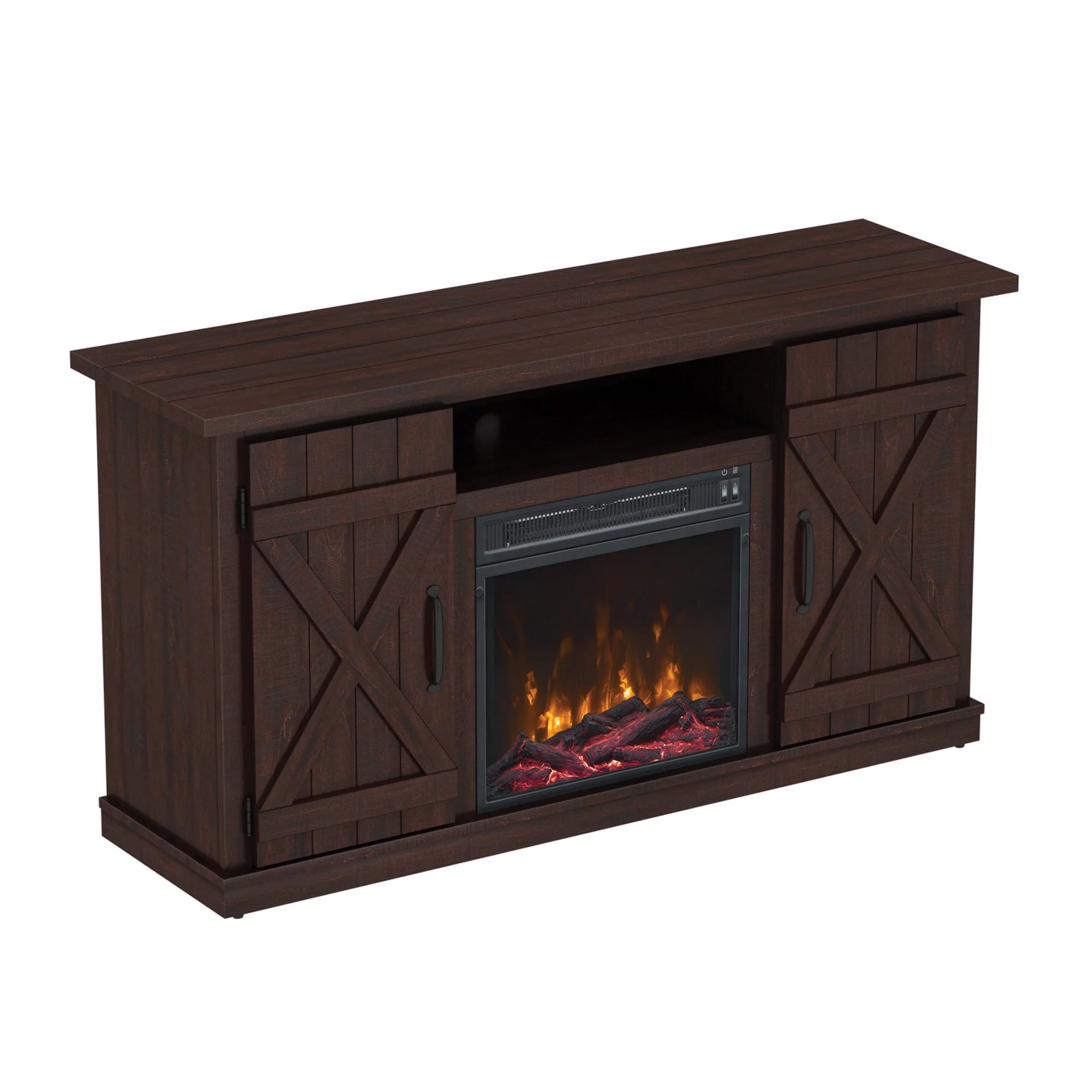 Cottonwood Electric Fireplace TV Stand Media Console