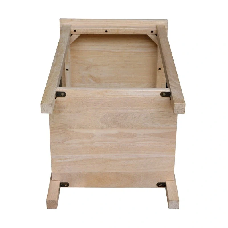 The Gray Barn Moonshine Unfinished Accent Table