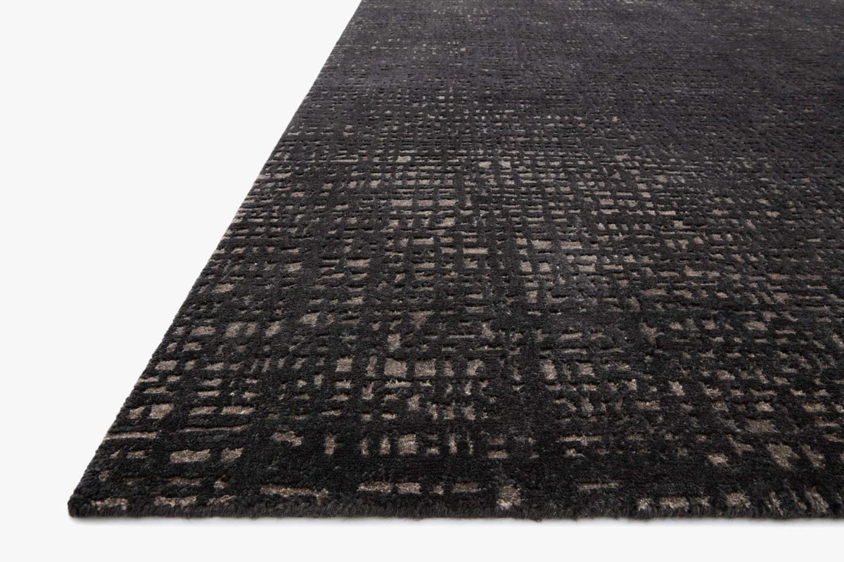 Atlas Black / Bark Rug