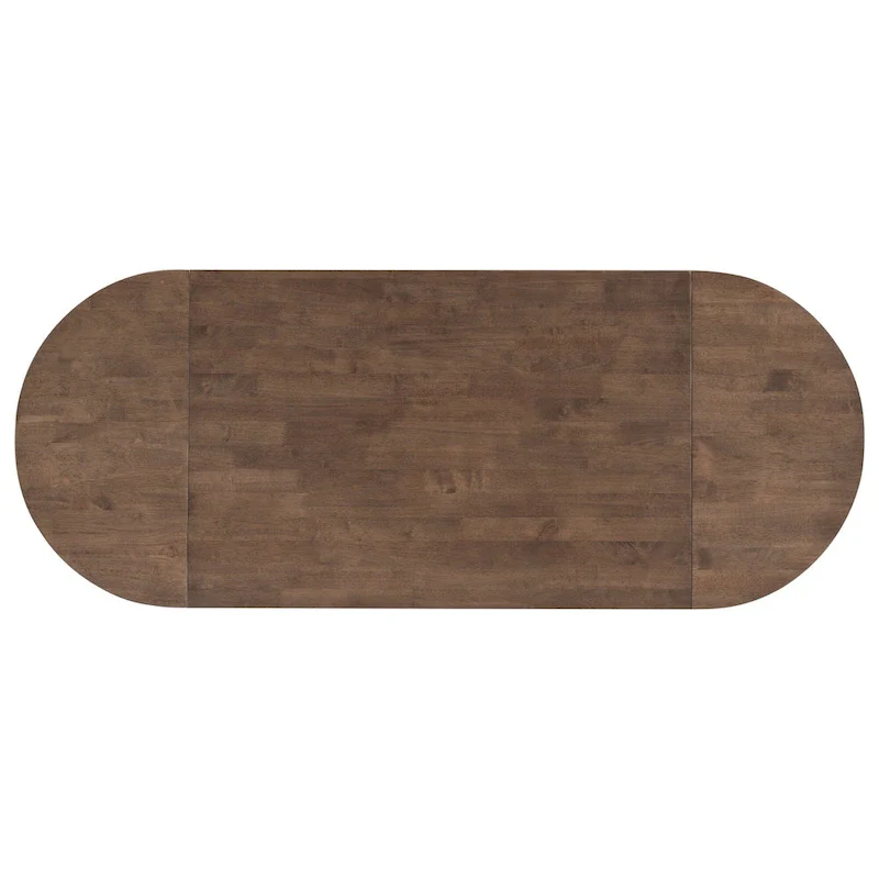 Rustic Style Wooden 3-Piece Dining Table Set with Drop Leaf and 2 Upholstered Dining Chairs