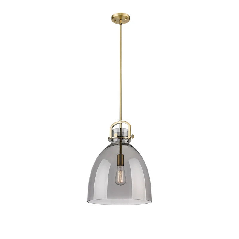Innovations Lighting Newton Bell - 1 Light 14  Stem Hung Pendant