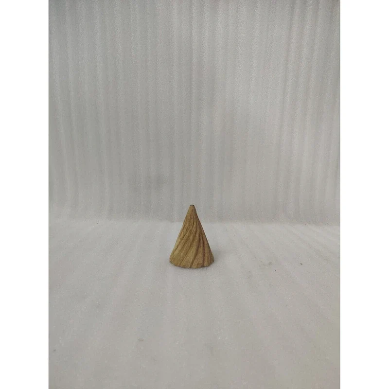 Extra Lg Christmas Tree w/Wavy Pattern Dark Walnut 7 H - Dark Walnut