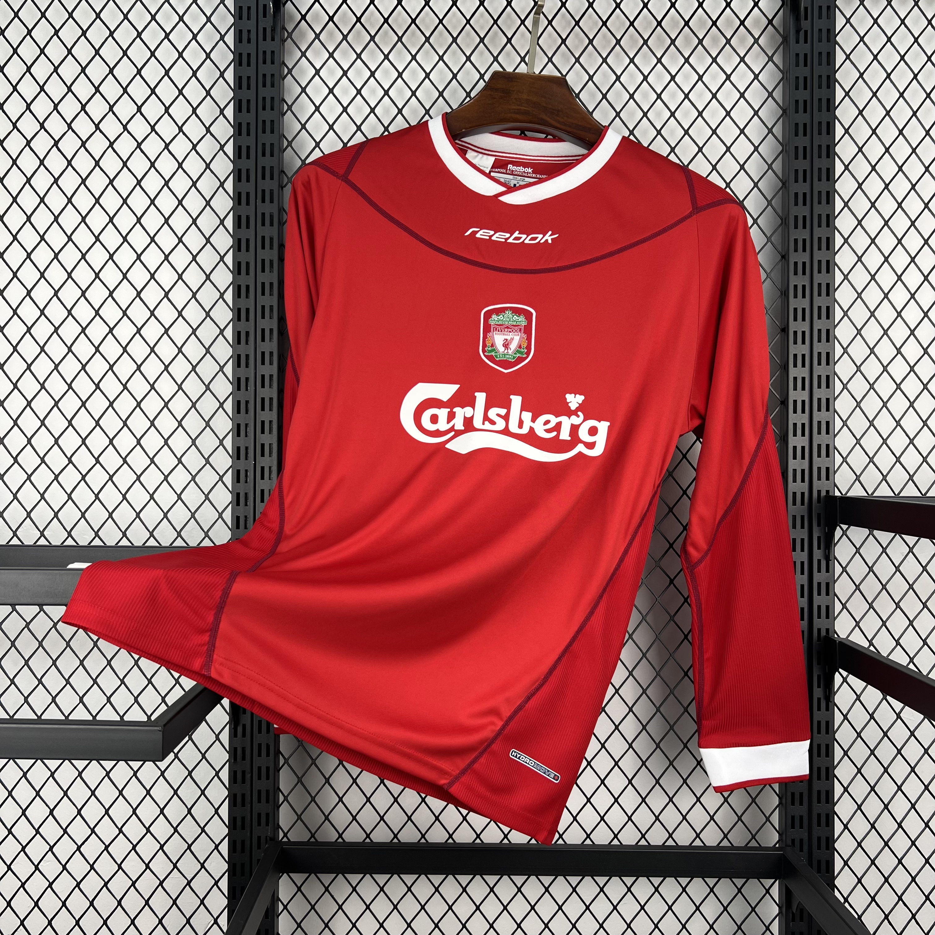 Maillot Retro LIV domicile manches longues 2002/04