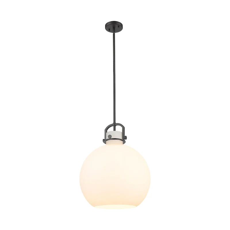 Innovations Lighting Newton Sphere - 1 Light 16  Stem Hung Pendant