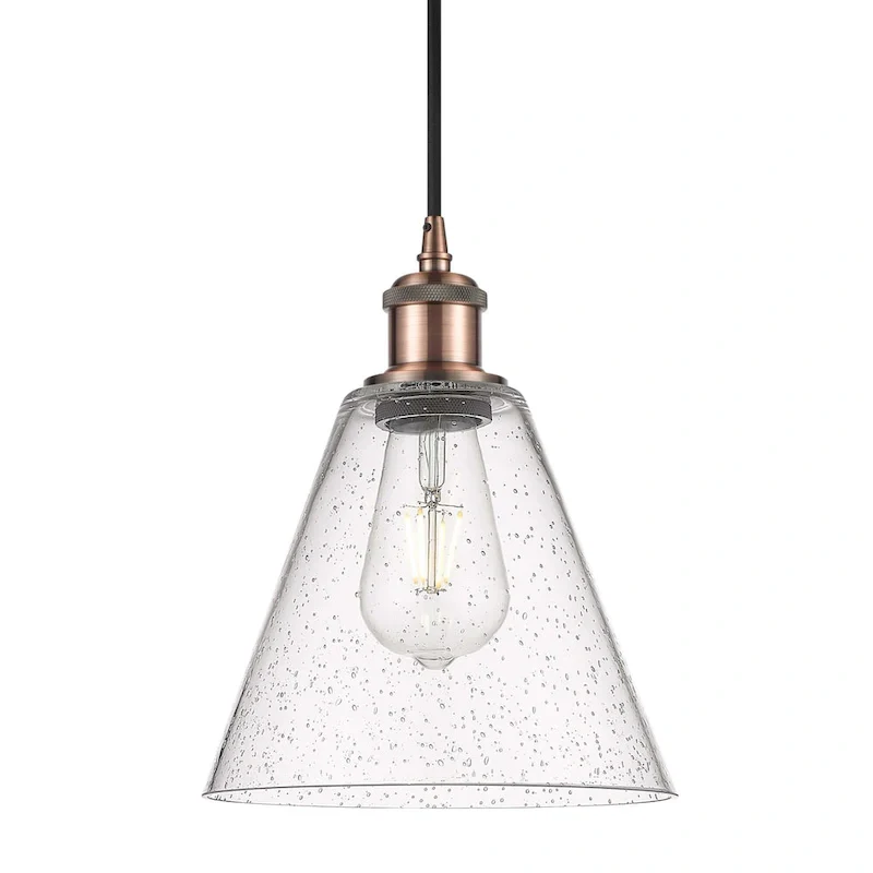 Innovations Lighting 516-1P-12-8 Berkshire Pendant Berkshire 8  Wide