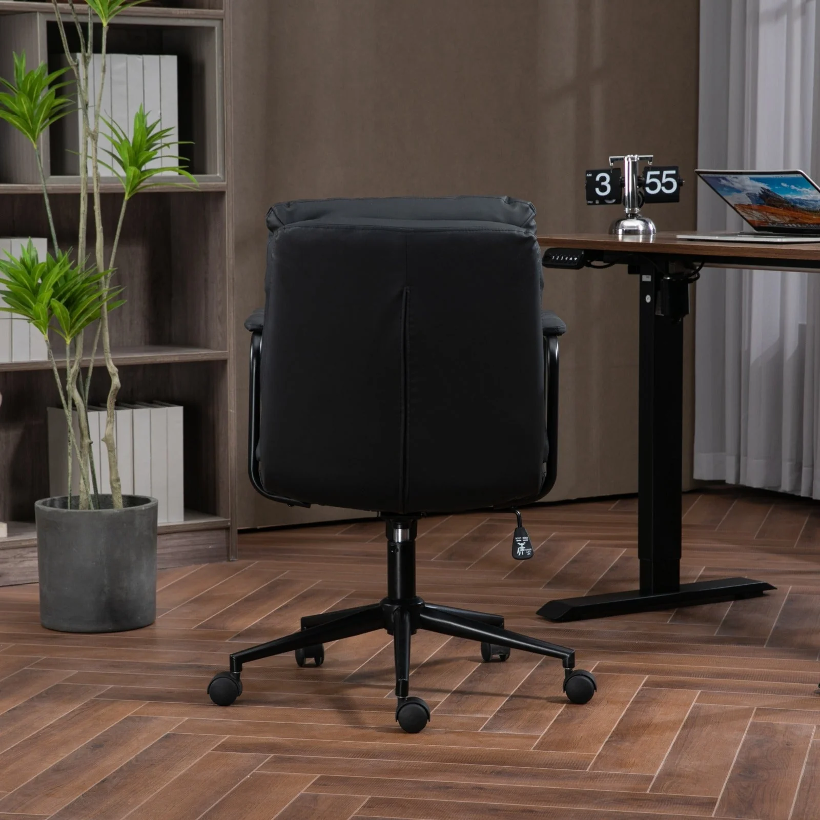 Walker Edison | Ergonomic Faux Leather Computer Rolling Swivel Chair