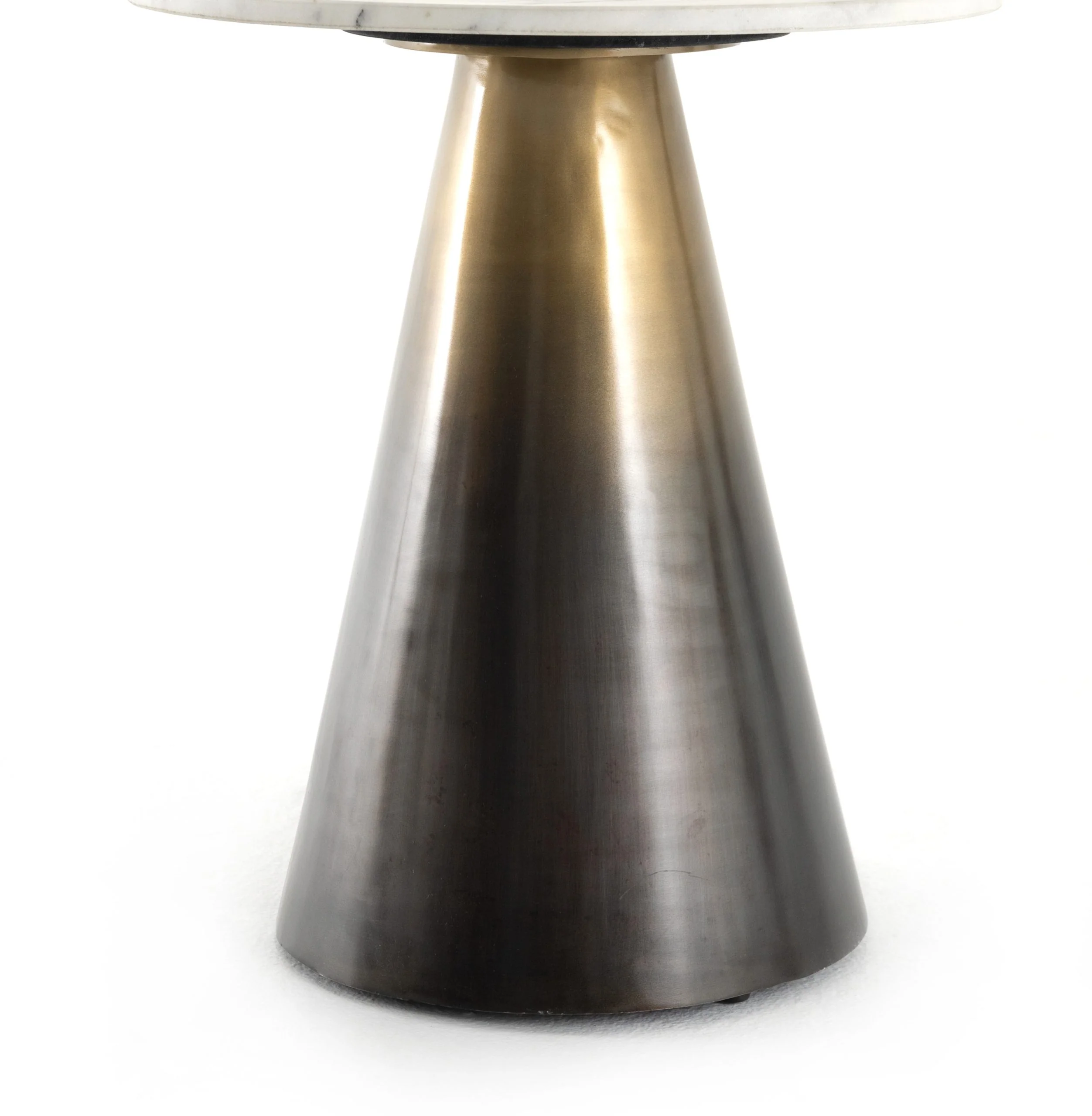 Armon End Table - Ombre Antique Brass