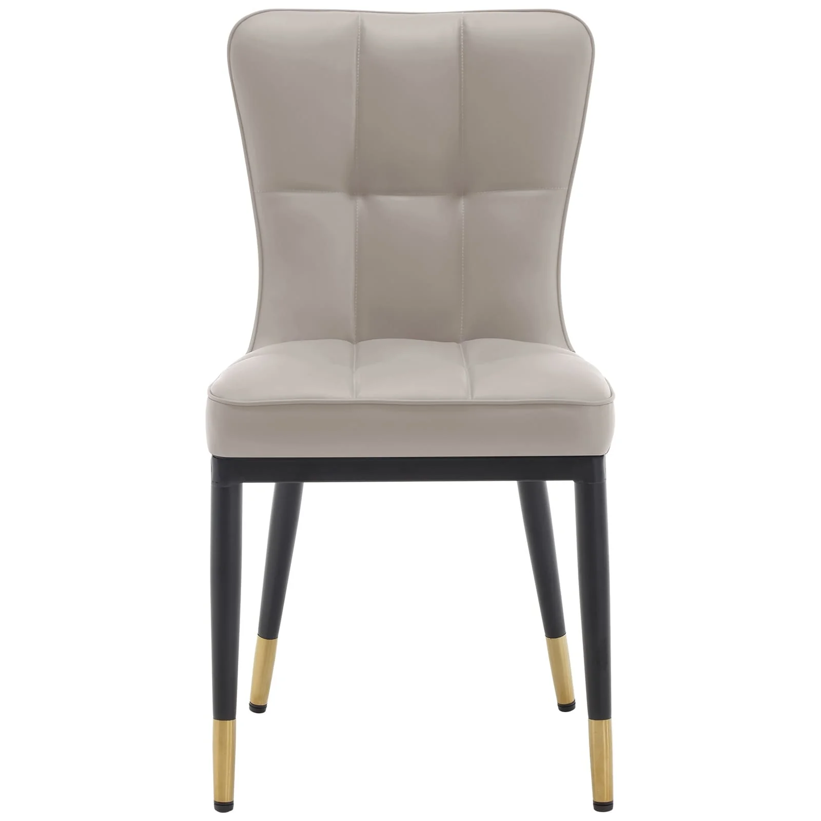 Faux Leather Upholstered Dining Chairs Set of 2/4