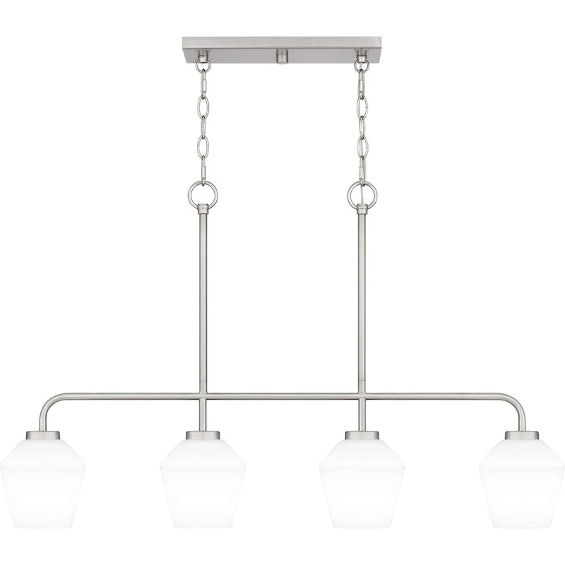 Nielson 4-Light Brushed Nickel Island Light
