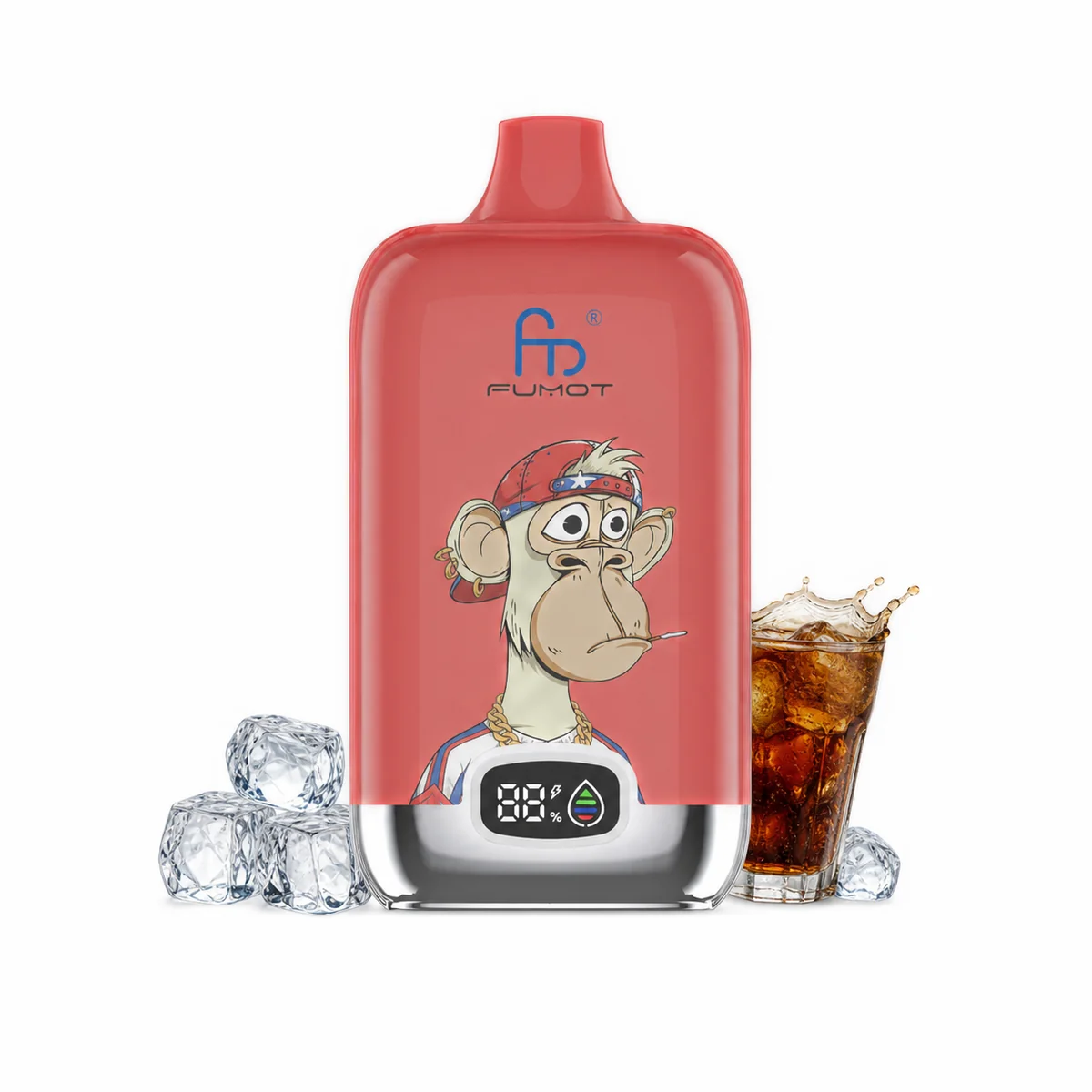 Fumot Digital Box 12000 Cola Ice – Einweg-Vape, Produktansicht