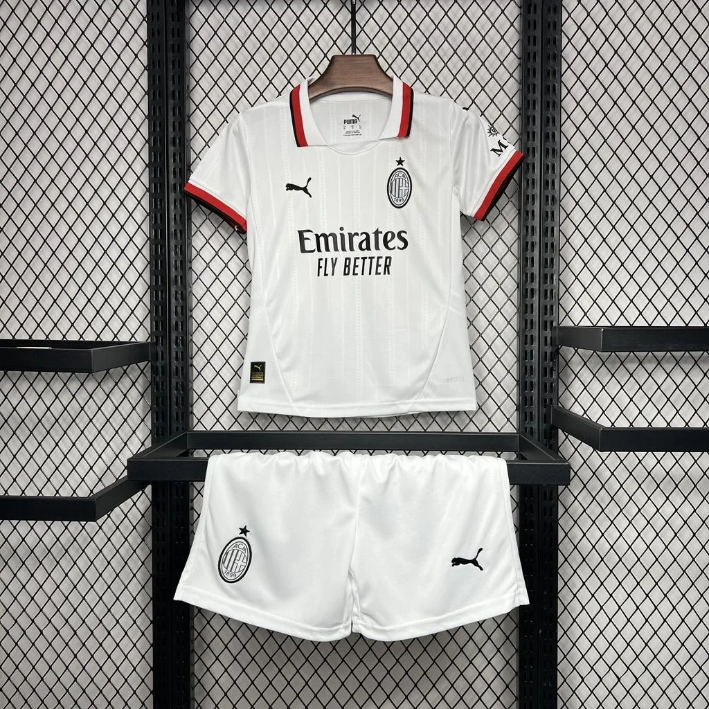 Kit Enfant AC Milan extérieur 2024 2025